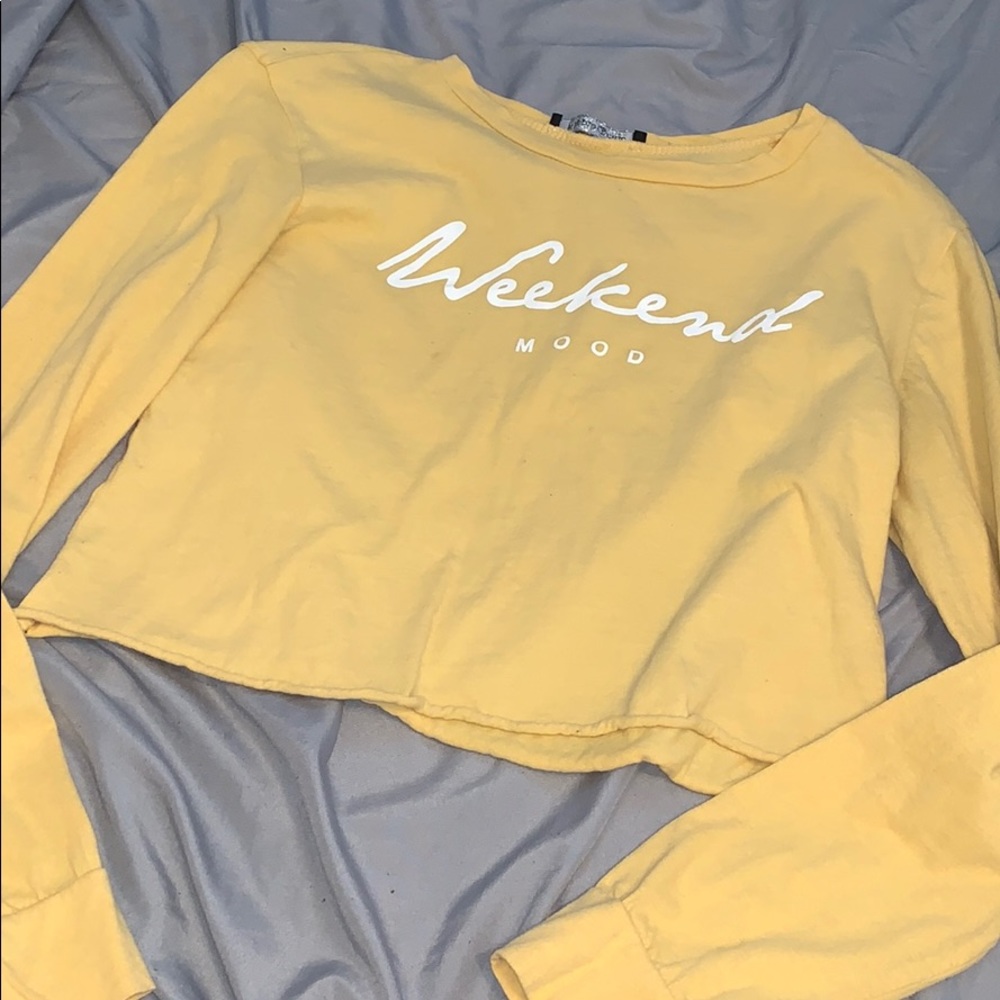 Long Sleeve Crop Top